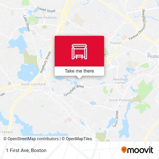 1 First Ave map