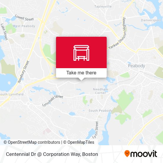 Centennial Dr @ Corporation Way map