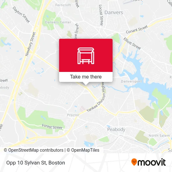 Opp 10 Sylvan St map