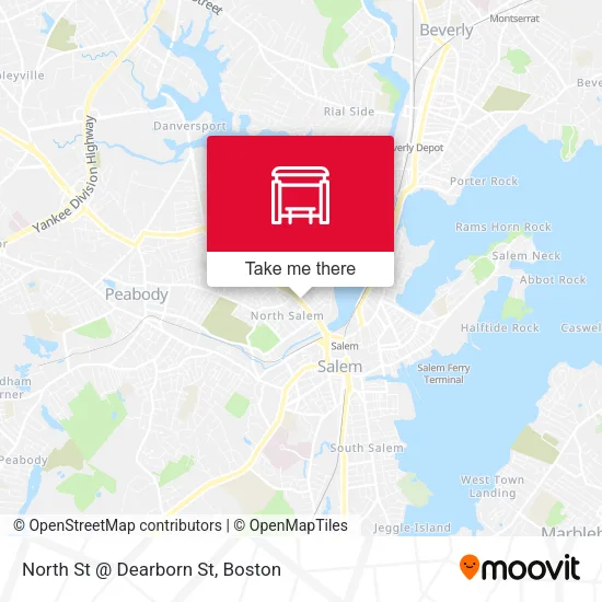 North St @ Dearborn St map