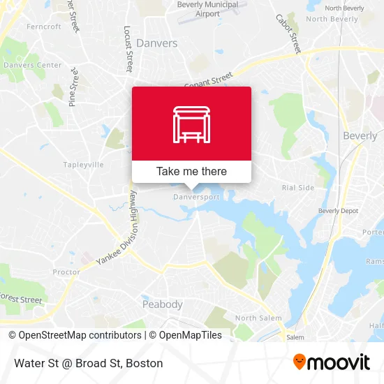 Water St @ Broad St map