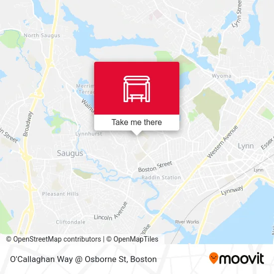 O'Callaghan Way @ Osborne St map