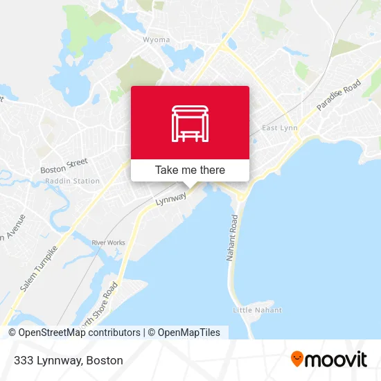 333 Lynnway map
