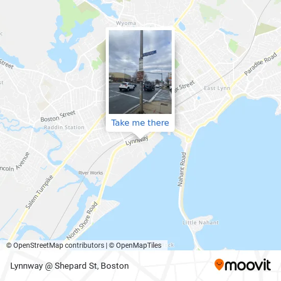 Mapa de Lynnway @ Shepard St