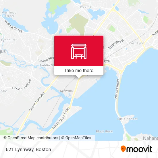 621 Lynnway map