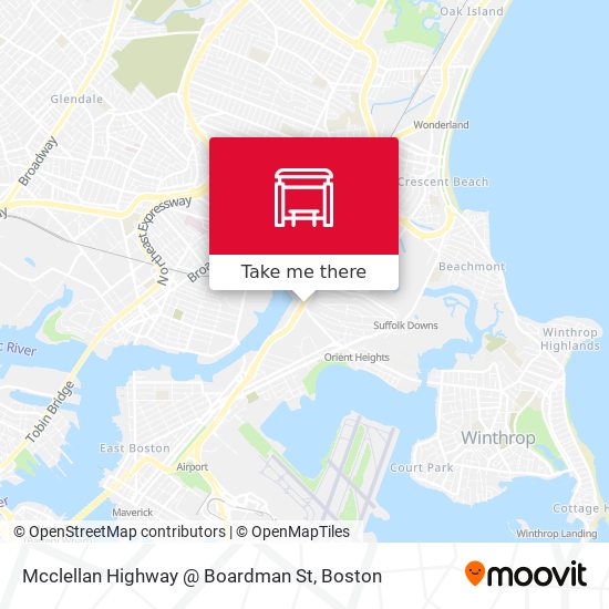 Mapa de Mcclellan Highway @ Boardman St