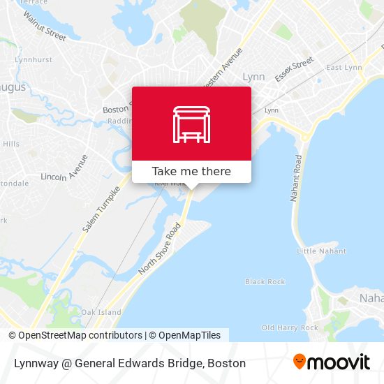 Lynnway @ General Edwards Bridge map