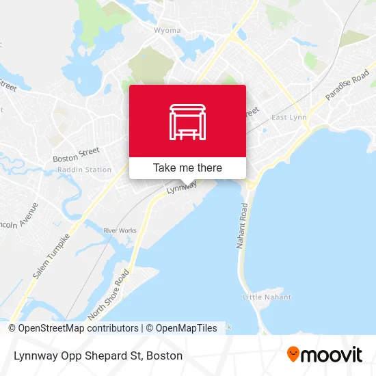 Lynnway Opp Shepard St map