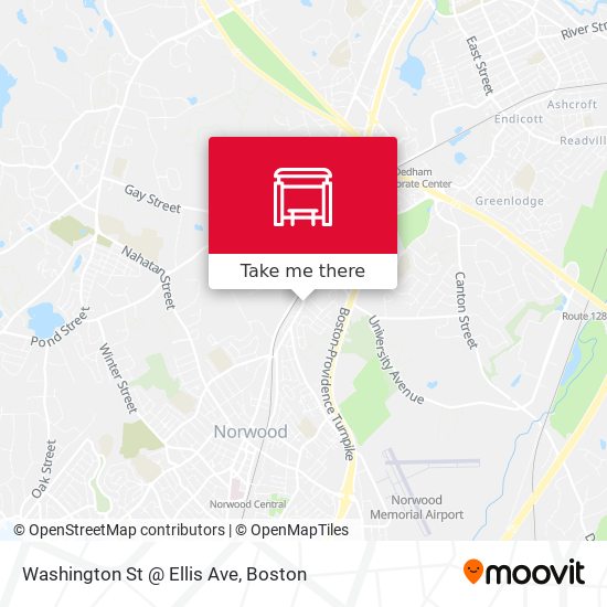 Mapa de Washington St @ Ellis Ave
