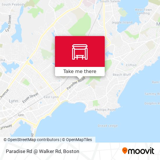 Paradise Rd @ Walker Rd map
