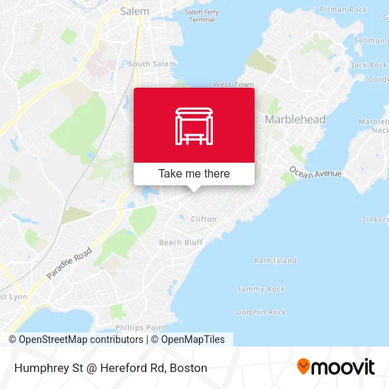 Humphrey St @ Hereford Rd map