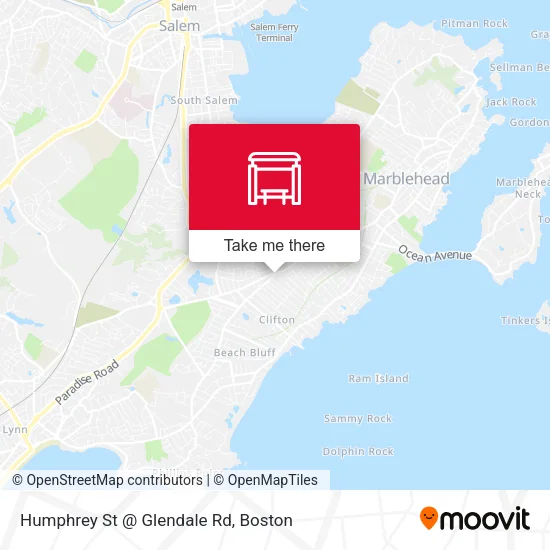 Humphrey St @ Glendale Rd map