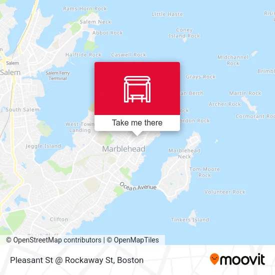 Pleasant St @ Rockaway St map
