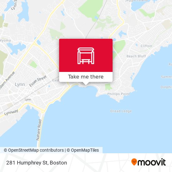 Mapa de 281 Humphrey St