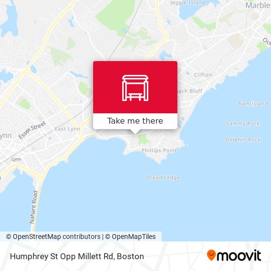 Mapa de Humphrey St Opp Millett Rd