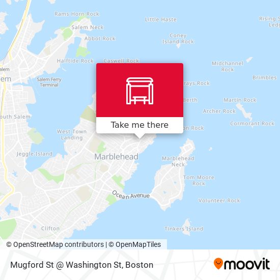 Mugford St @ Washington St map