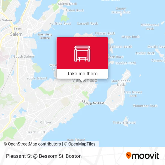 Pleasant St @ Bessom St map