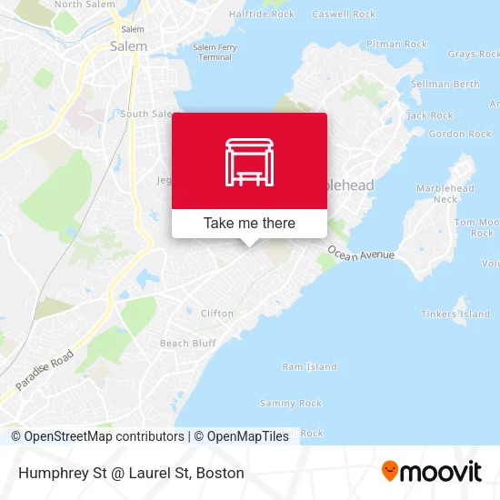 Humphrey St @ Laurel St map