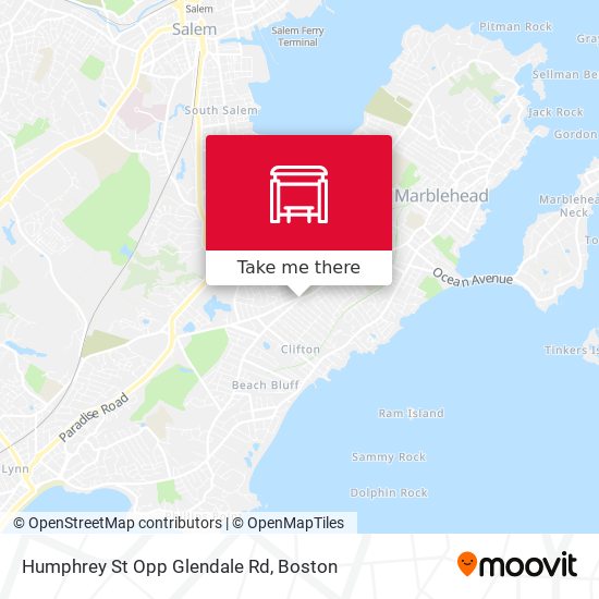 Humphrey St Opp Glendale Rd map