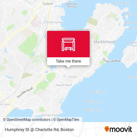 Humphrey St @ Charlotte Rd map
