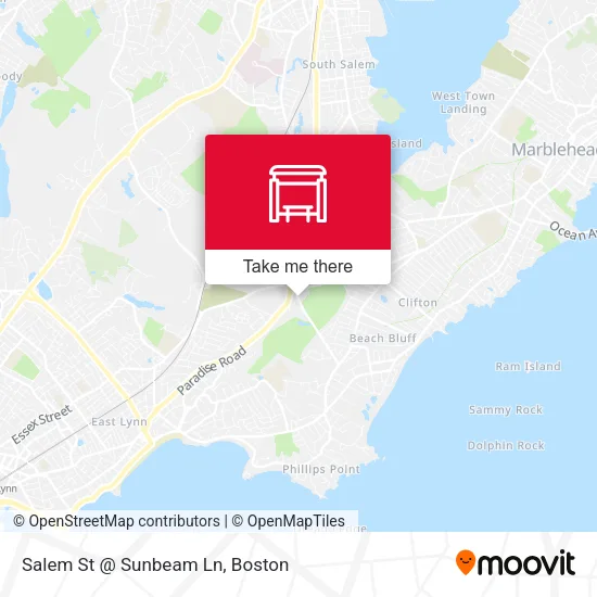 Salem St @ Sunbeam Ln map