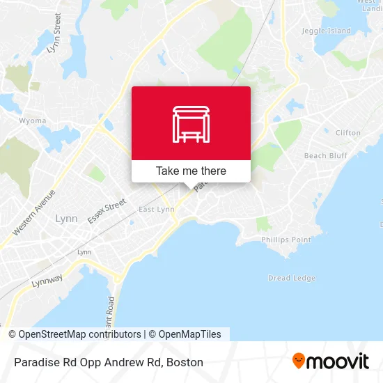 Paradise Rd Opp Andrew Rd map