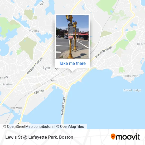 Lewis St @ Lafayette Park map