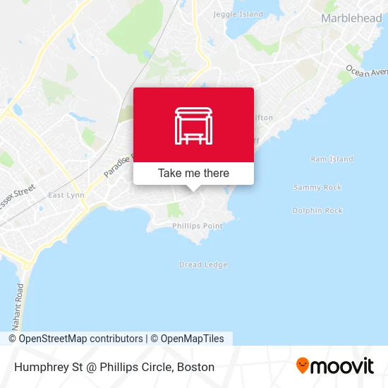 Humphrey St @ Phillips Circle map