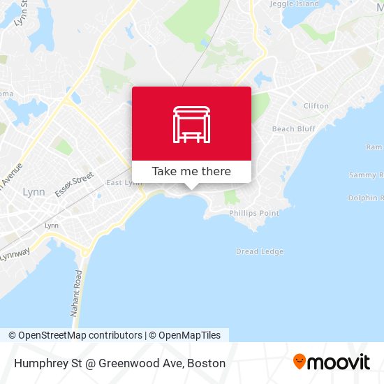 Humphrey St @ Greenwood Ave map