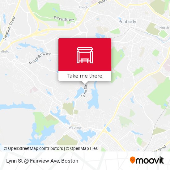 Mapa de Lynn St @ Fairview Ave