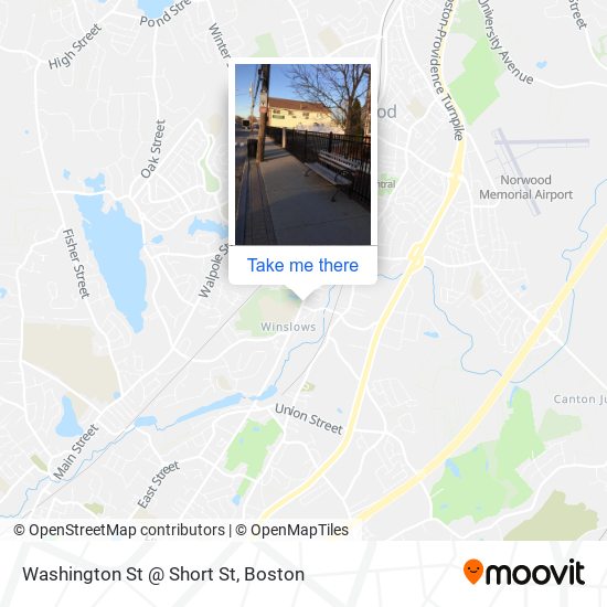 Washington St @ Short St map
