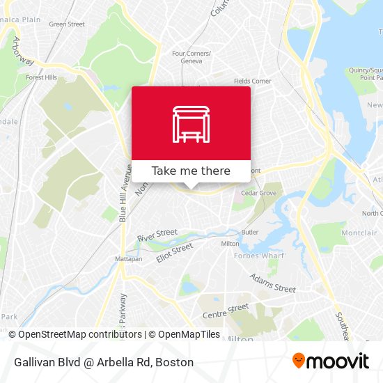 Mapa de Gallivan Blvd @ Arbella Rd