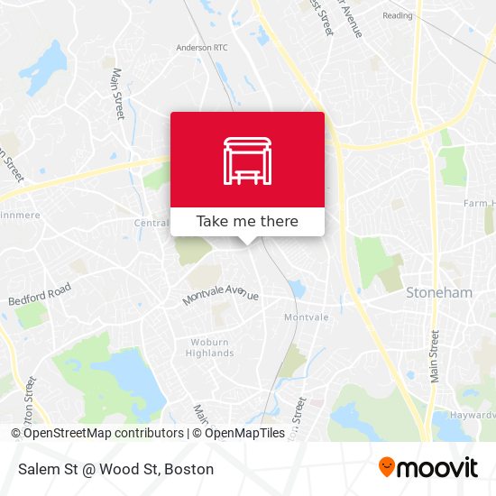 Mapa de Salem St @ Wood St