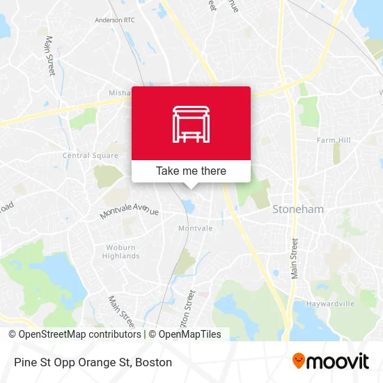 Pine St Opp Orange St map