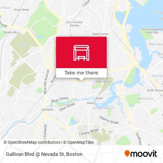 Gallivan Blvd @ Nevada St map