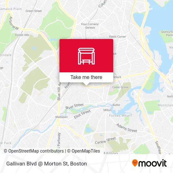 Gallivan Blvd @ Morton St map