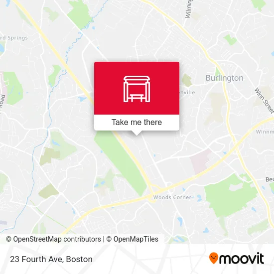 23 Fourth Ave map