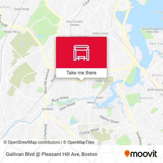 Gallivan Blvd @ Pleasant Hill Ave map