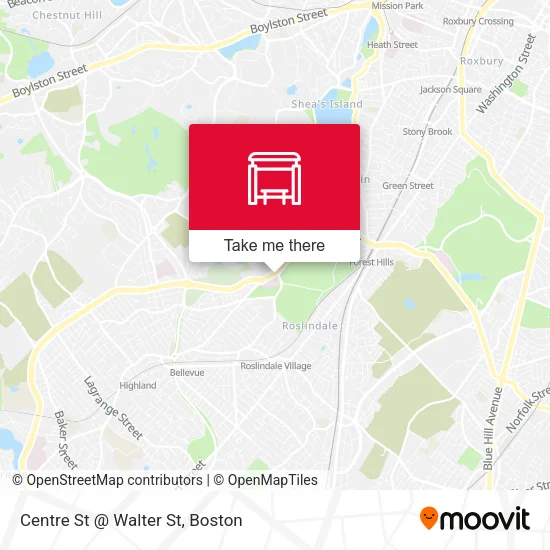 Centre St @ Walter St map