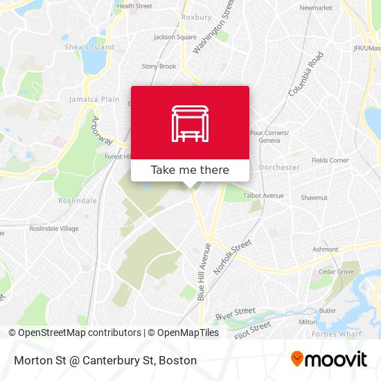 Morton St @ Canterbury St map