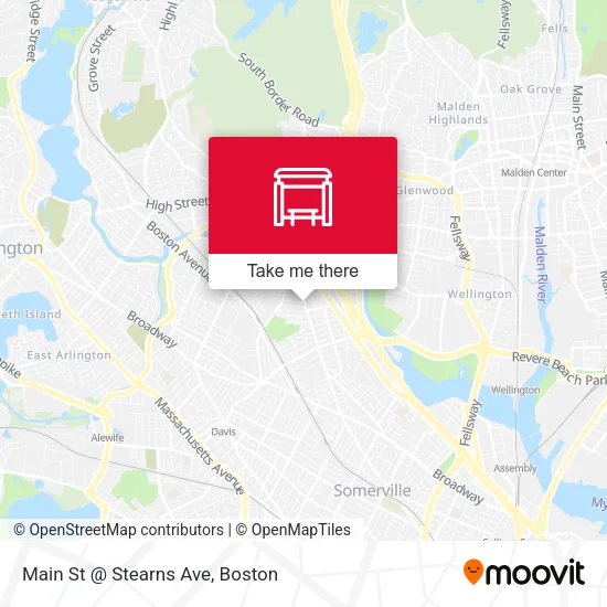 Mapa de Main St @ Stearns Ave