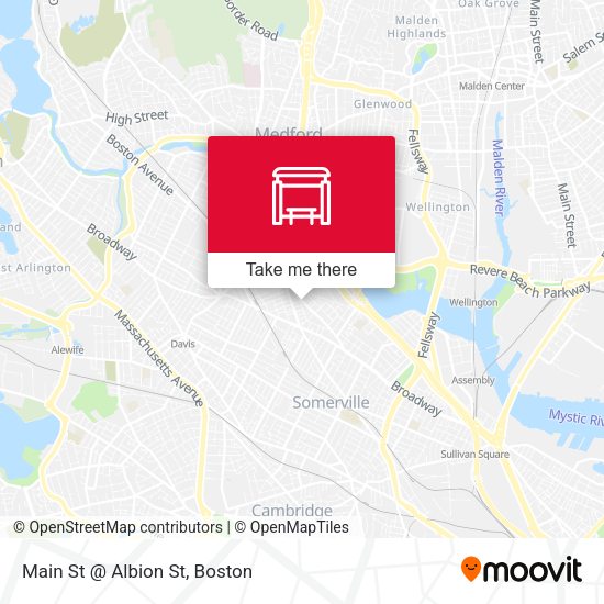 Main St @ Albion St map