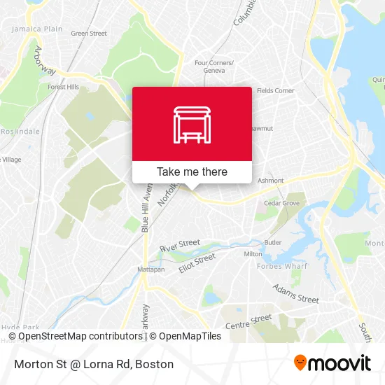 Morton St @ Lorna Rd map