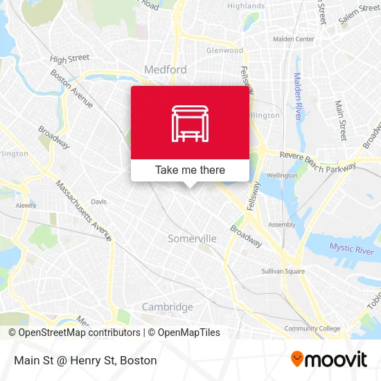 Main St @ Henry St map