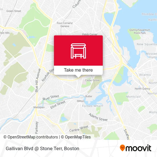Mapa de Gallivan Blvd @ Stone Terr