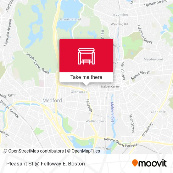 Pleasant St @ Fellsway E map