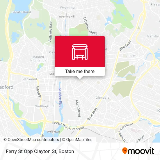 Ferry St Opp Clayton St map