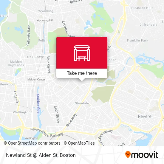 Newland St @ Alden St map