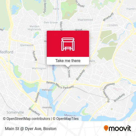 Mapa de Main St @ Dyer Ave