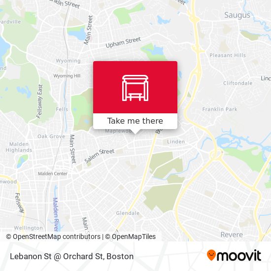 Mapa de Lebanon St @ Orchard St